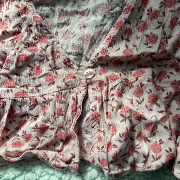 Pacsun Rose Babydoll Top - Picture 3 of 3